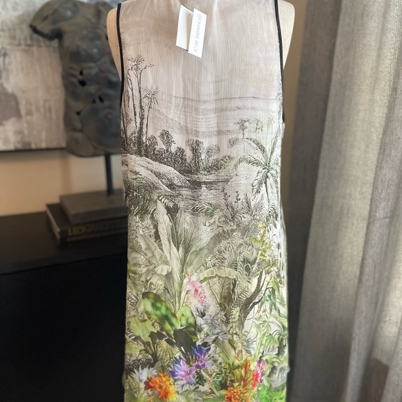 Johanne Beck floral garden print dress NWT - Picture 5 of 9